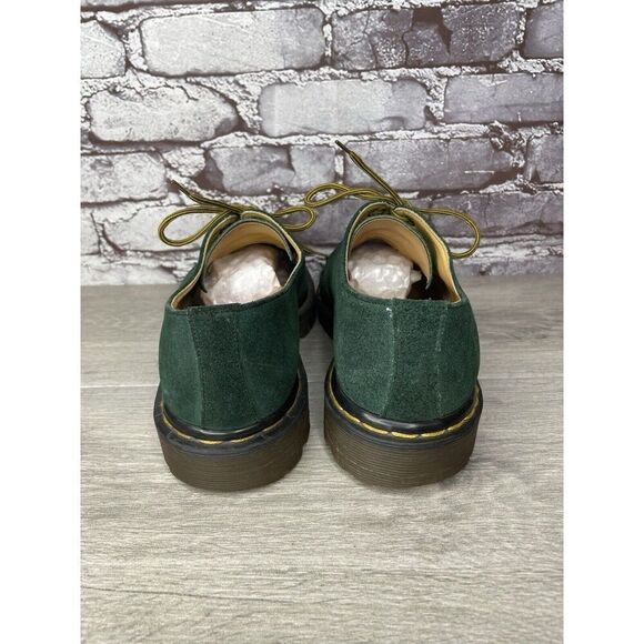 Doc Dr. Martens Green Suede Leather Oxfords Shoes Men’s Sz 10M US/43EU England main image 7